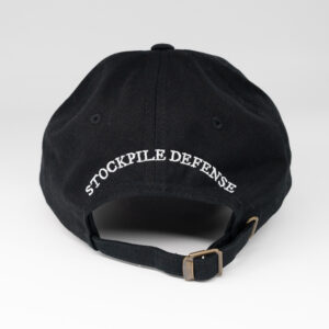 Stockpile Defense Dad Hat Back Logo | Stockpile Defense